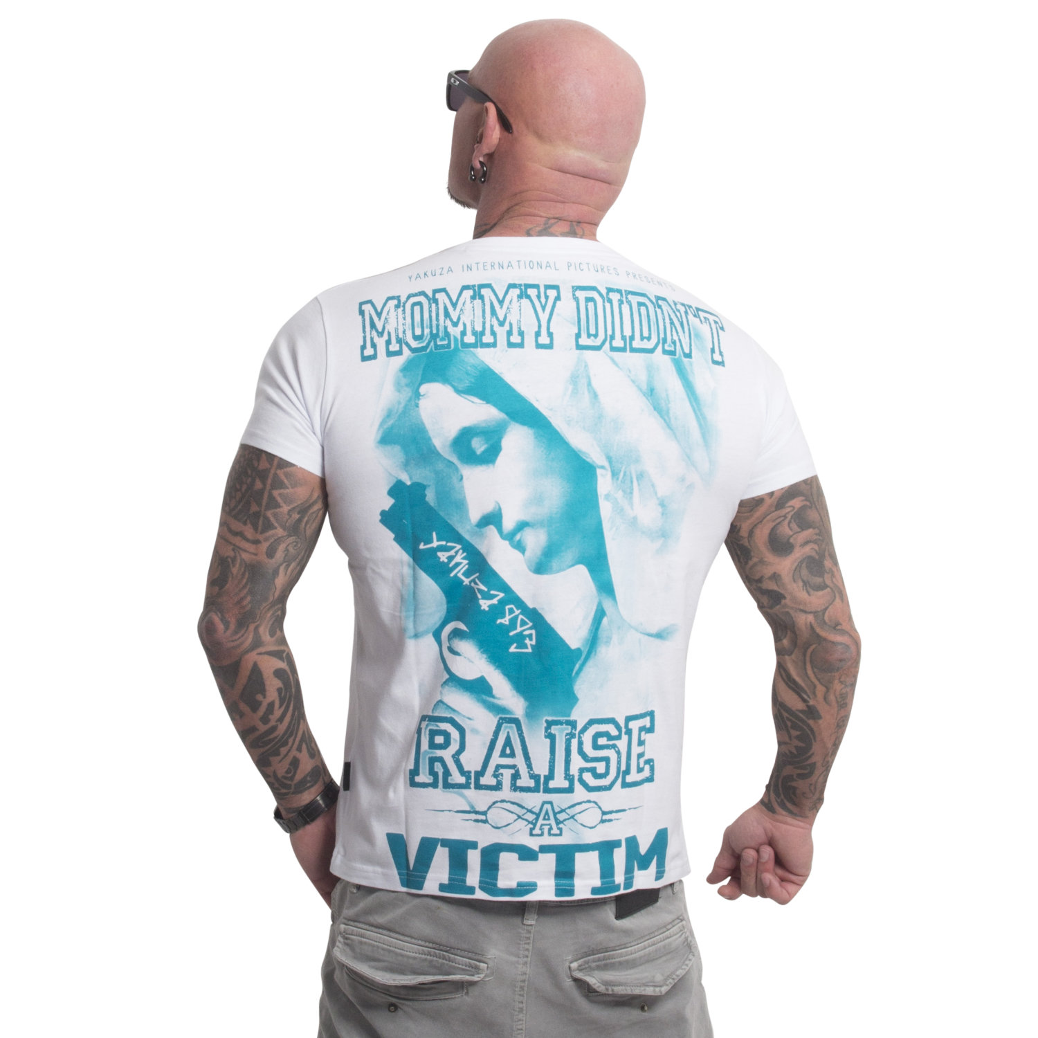 Pánské triko Yakuza No Victim 23028 white Velikost: S