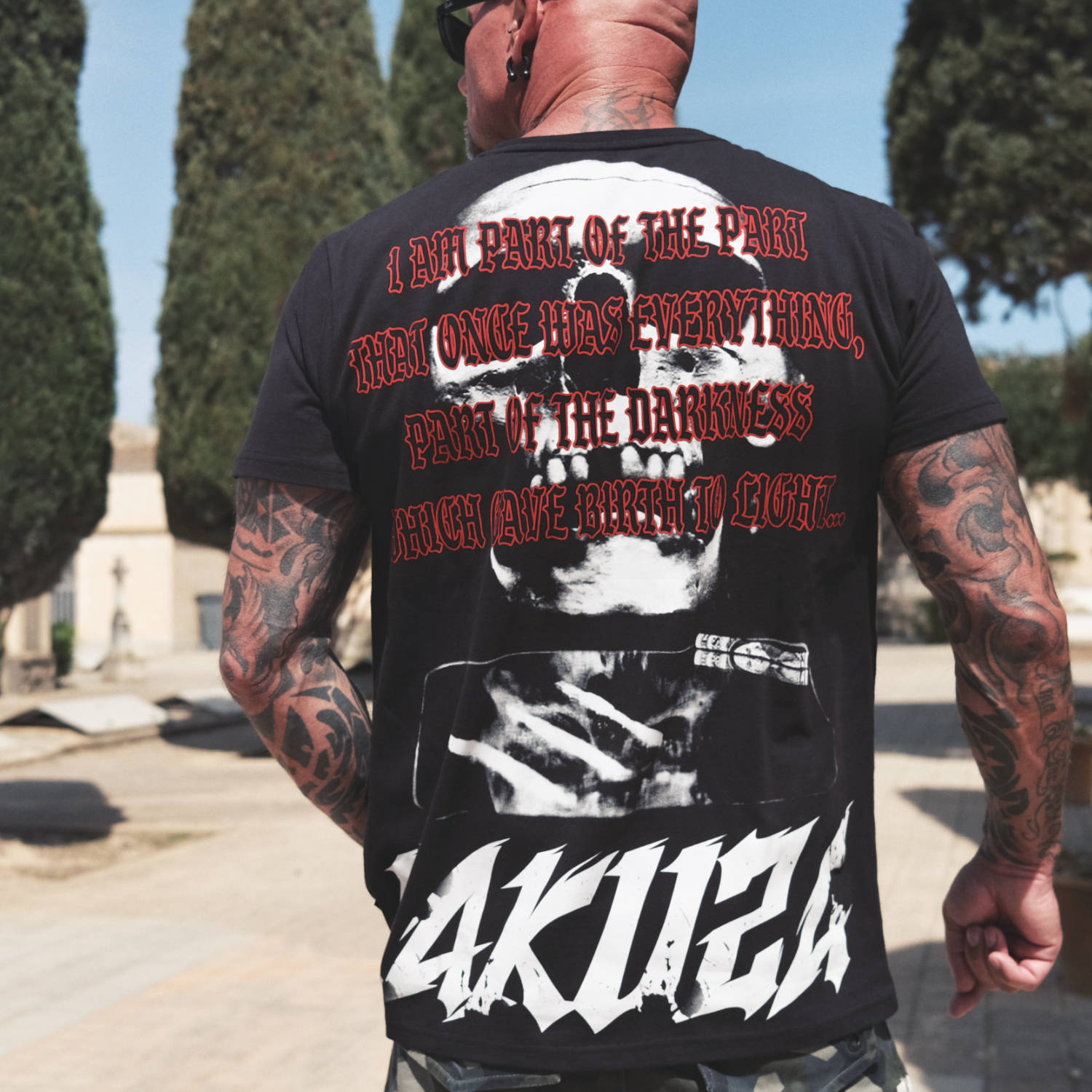Levně Pánské triko Yakuza PART 24023 black