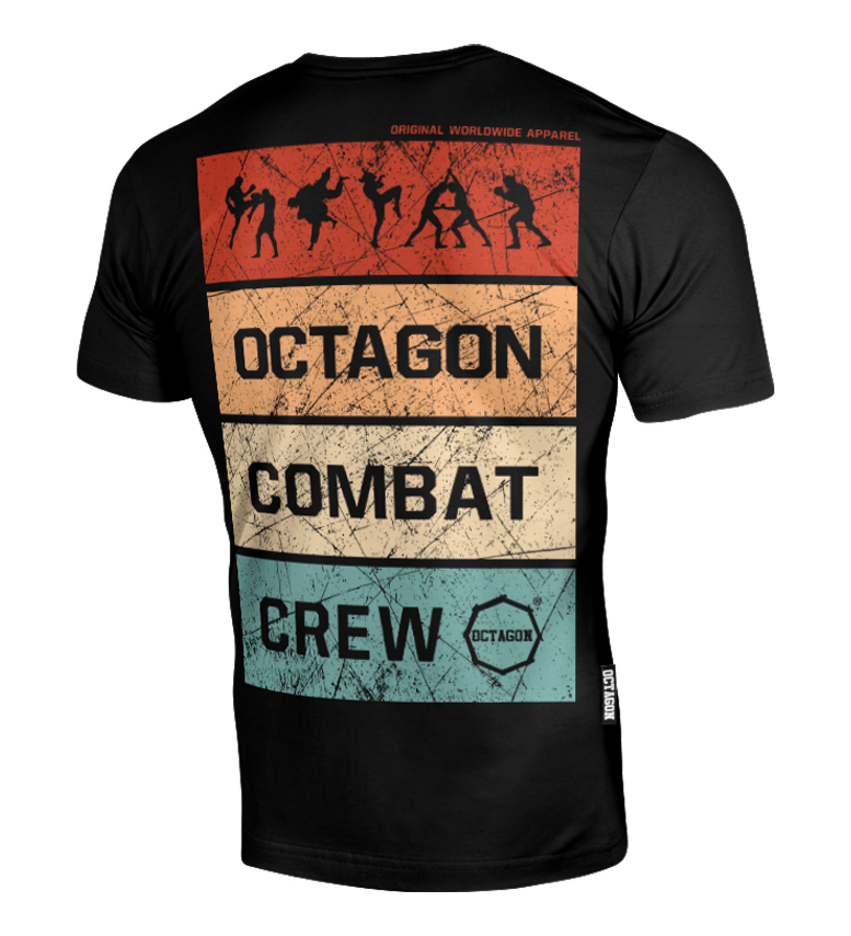 Pánské triko Octagon Combat Crew black Velikost: M
