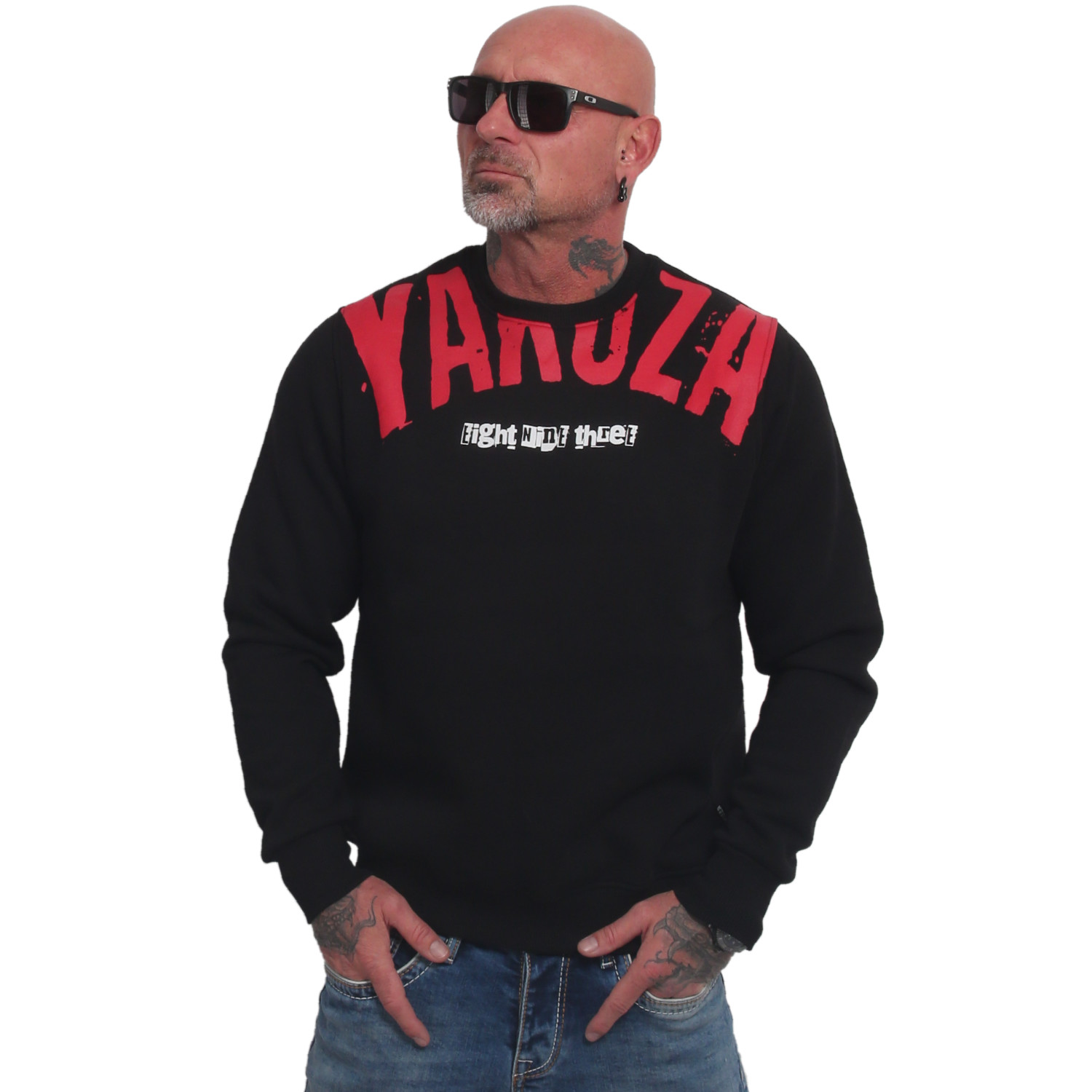 Pánská mikina Yakuza First Love 23018 black Velikost: M