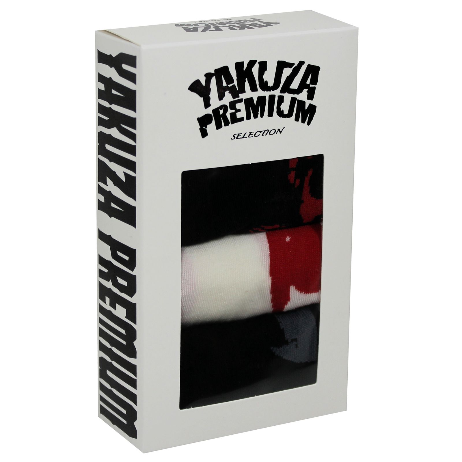 Levně Yakuza Premium ponožky 4 kusy v balení 3883 mix barev