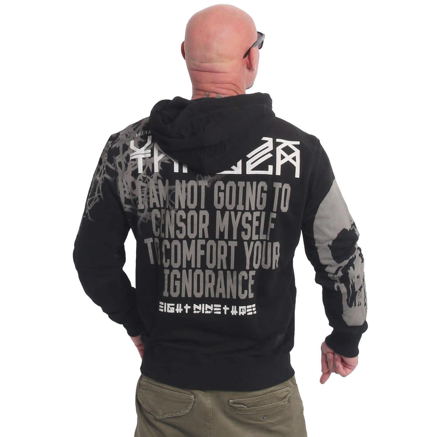Pánská mikina Yakuza Ignorance 22027 black Velikost: M