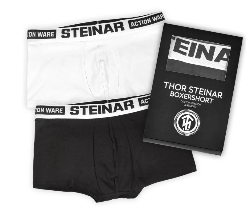 Levně Thor Steinar Trenýrky Undercover black/white