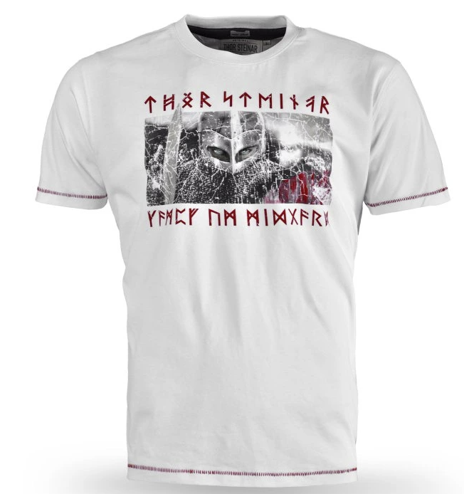 Levně Pánské triko Thor Steinar Kampfer weiss