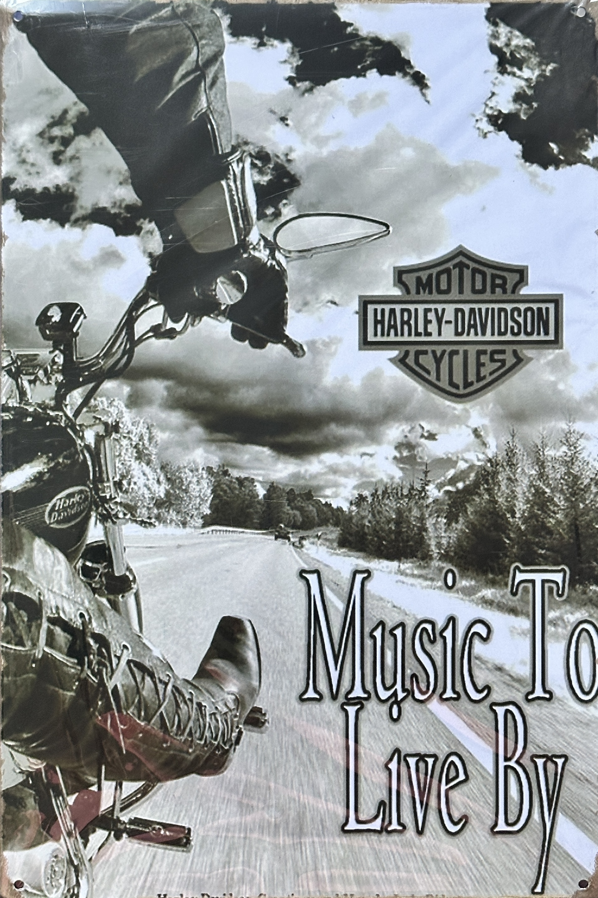 Legální plechové cedule Plechová cedule Harley Davidson Motorcycles 20x30cm