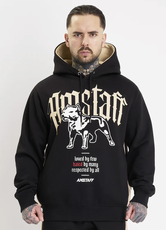 Levně Pánská Mikina s kapucí Amstaff Weldon
