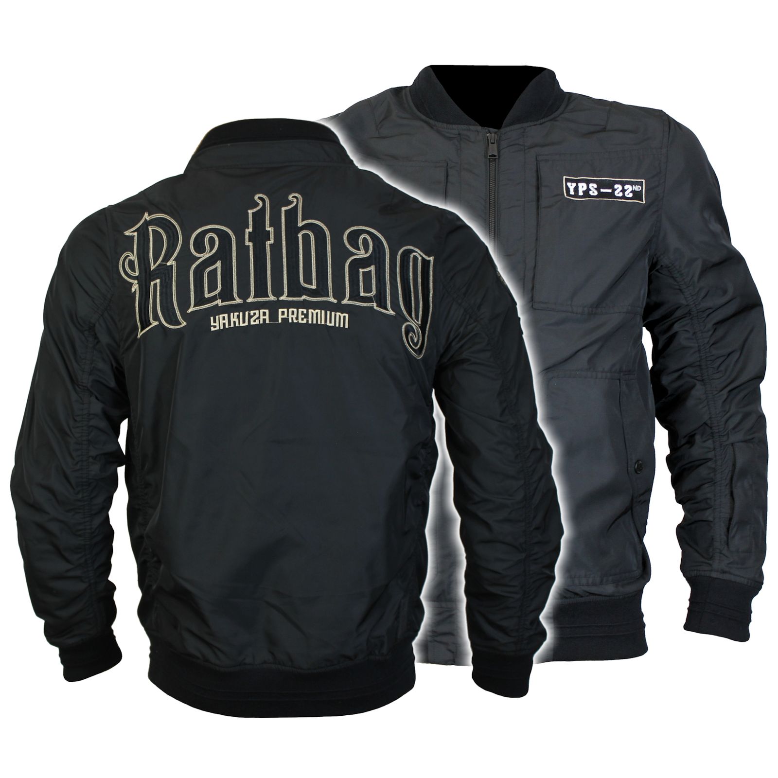 Pánský bomber Yakuza Premium 3862 black Velikost: M