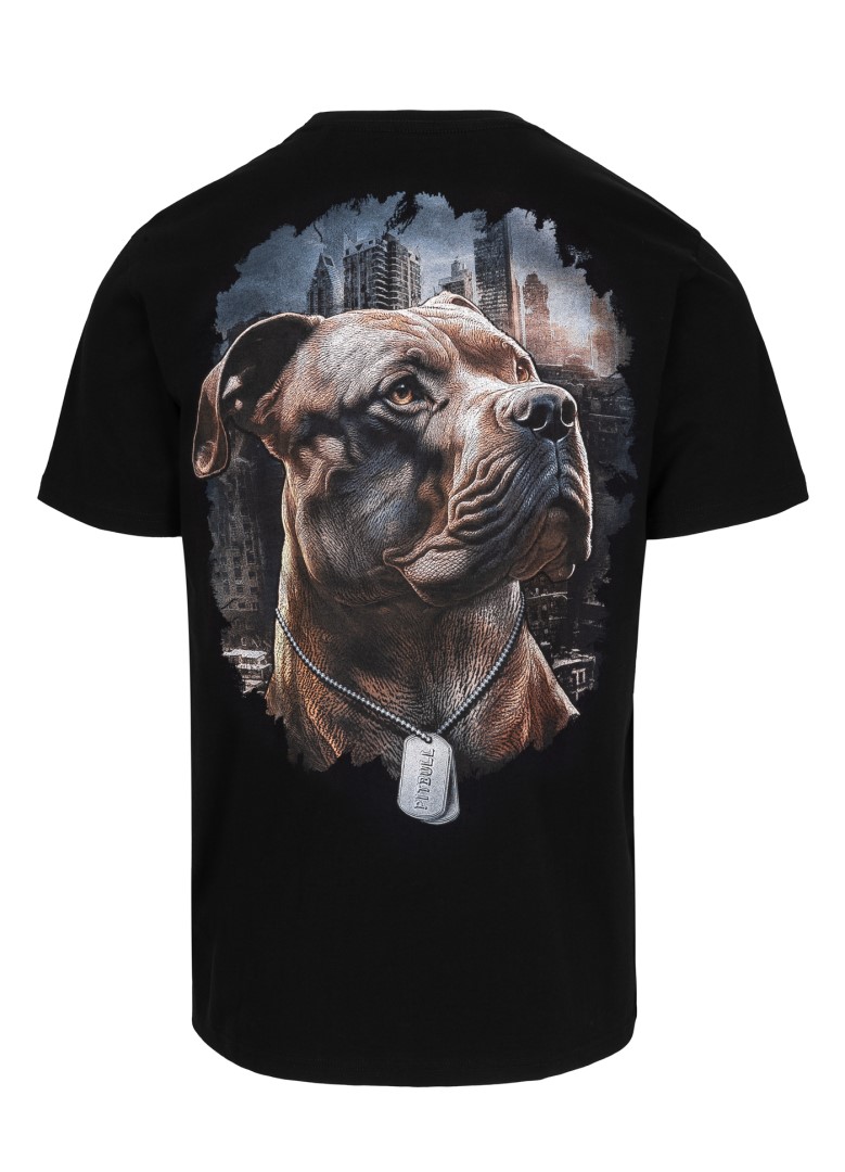 PitBull West Coast - pánské triko HERO černé Velikost: L