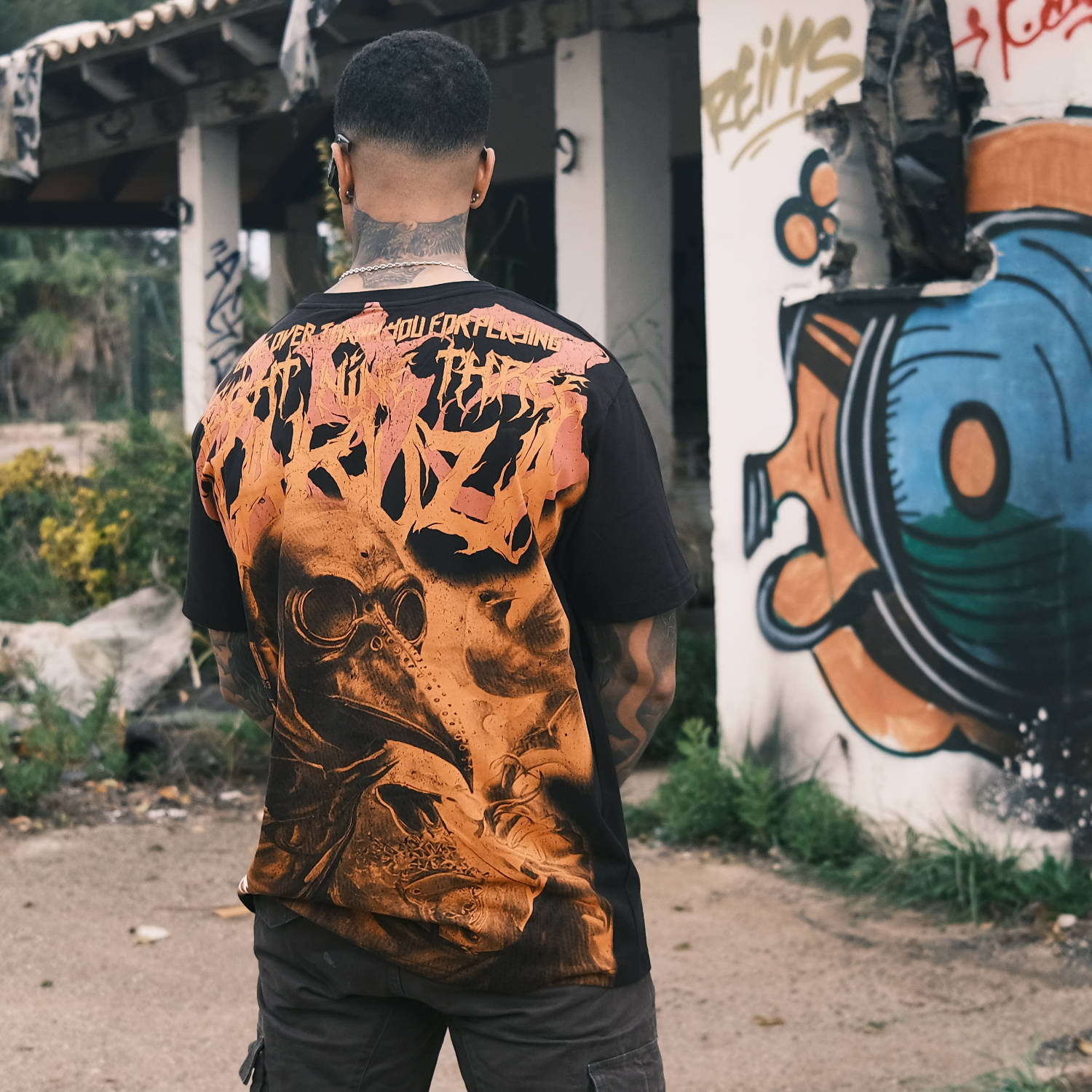 Pánské triko Yakuza Pest Regular 26019 black Velikost: XXL