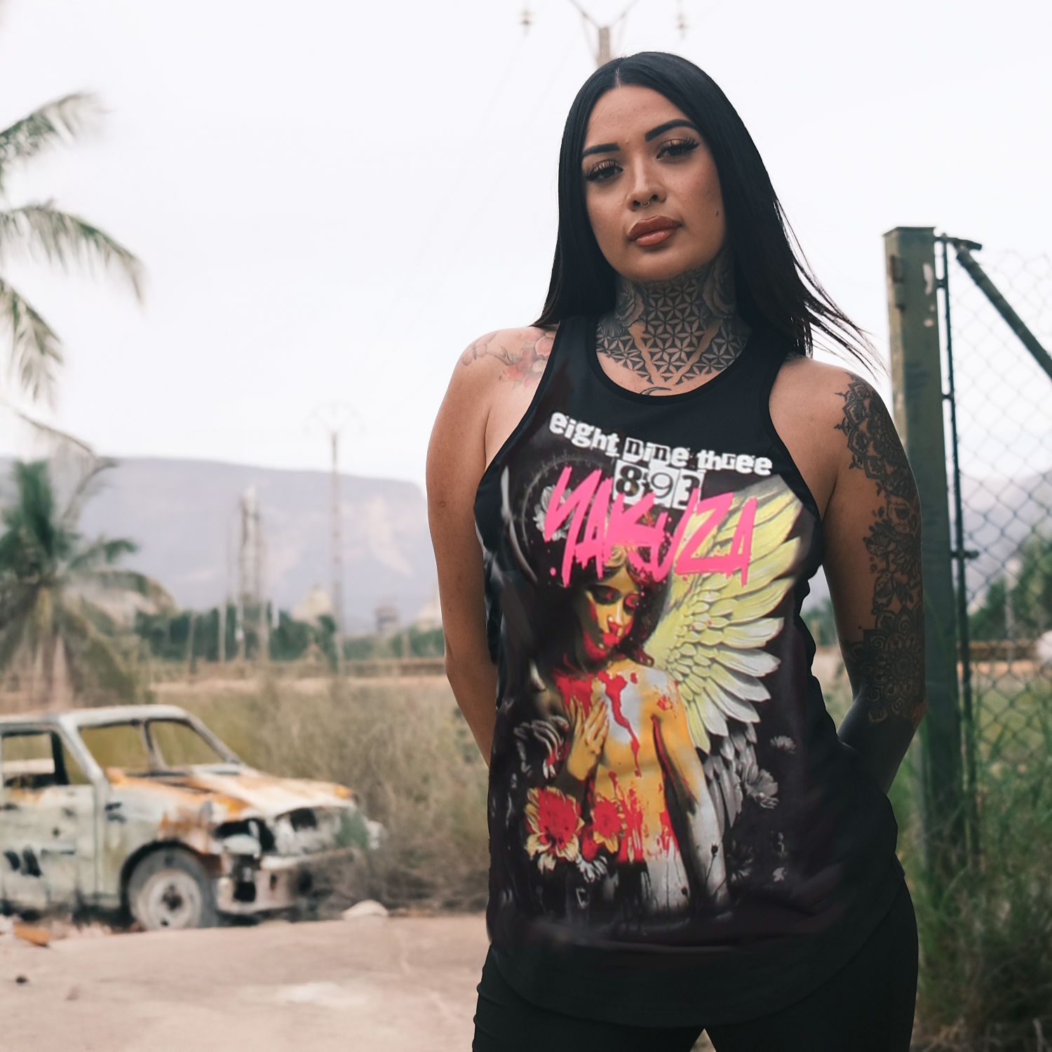Dámské tílko Yakuza Sorrow Urban 26102 black Velikost: S
