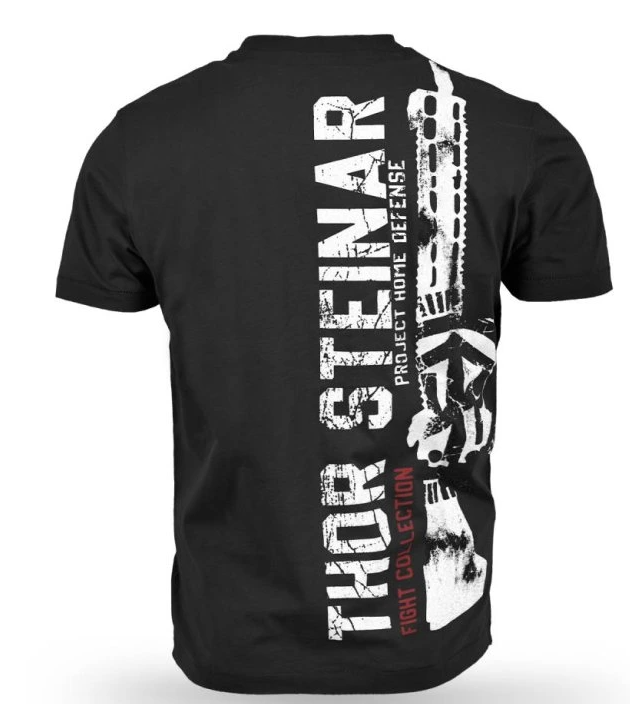 Levně Pánské triko Thor Steinar Fight schwarz