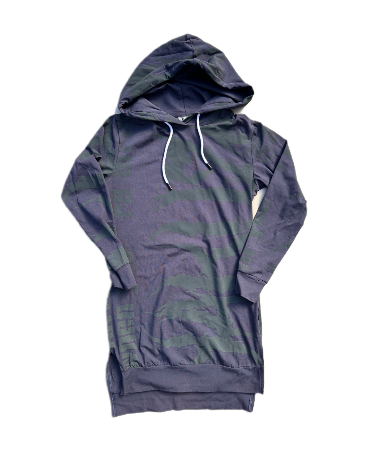 Dámské šaty Yakuza s kapucí prototyp 90033 Grey purple Velikost: S