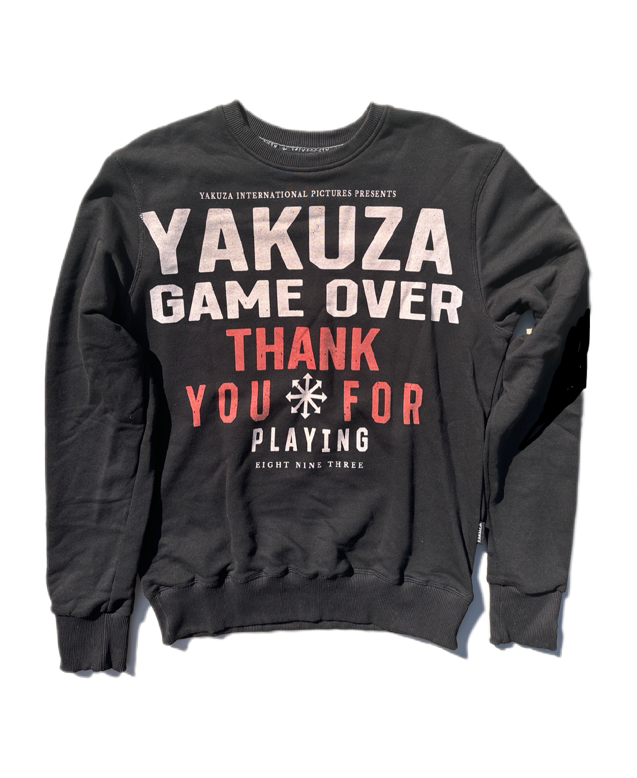 Pánská mikina Yakuza prototyp 70009 black Velikost: S