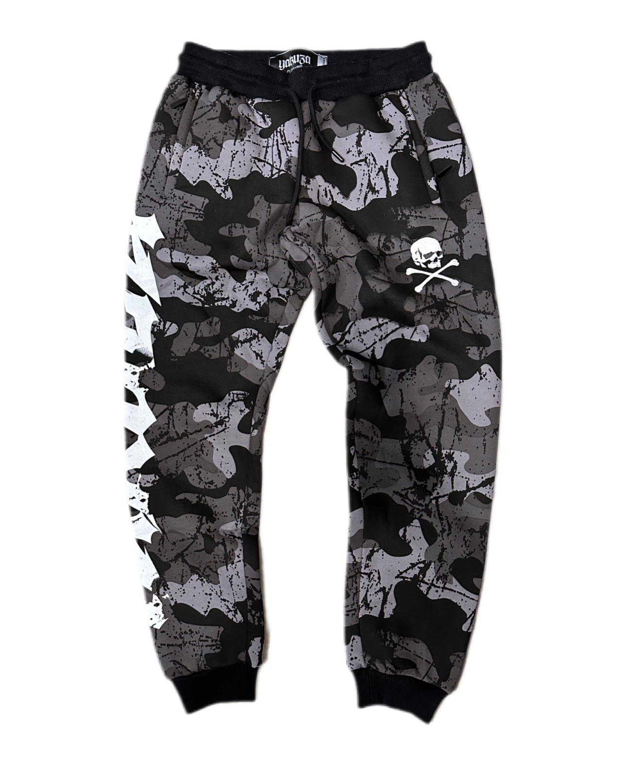 Pánské tepláky Yakuza EMB Casual 24014 camo Velikost: S