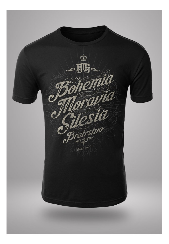 Levně Pánské Triko Česká Krev BMS BRATRSTVO