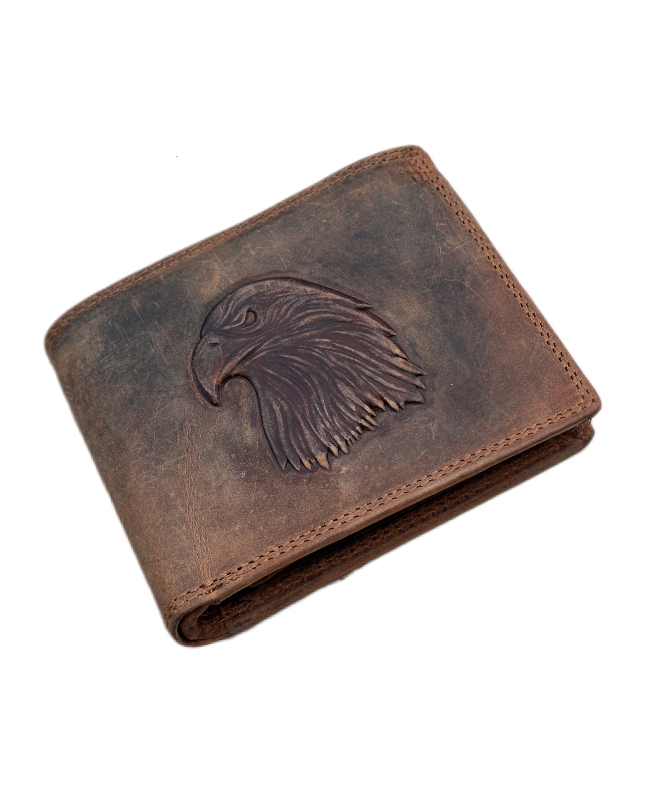 Levně Legal Life Kožená peněženka hand made s patinou orel