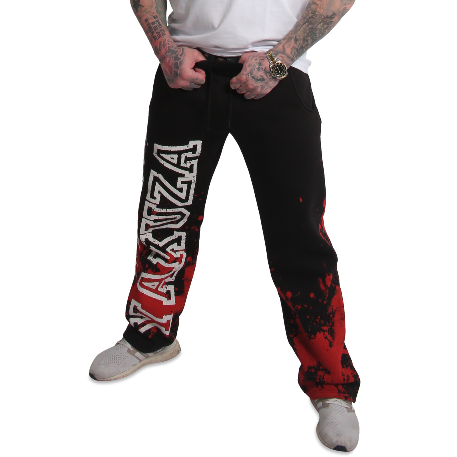 Pánské tepláky Yakuza Creepy Straight 26040 black Velikost: S