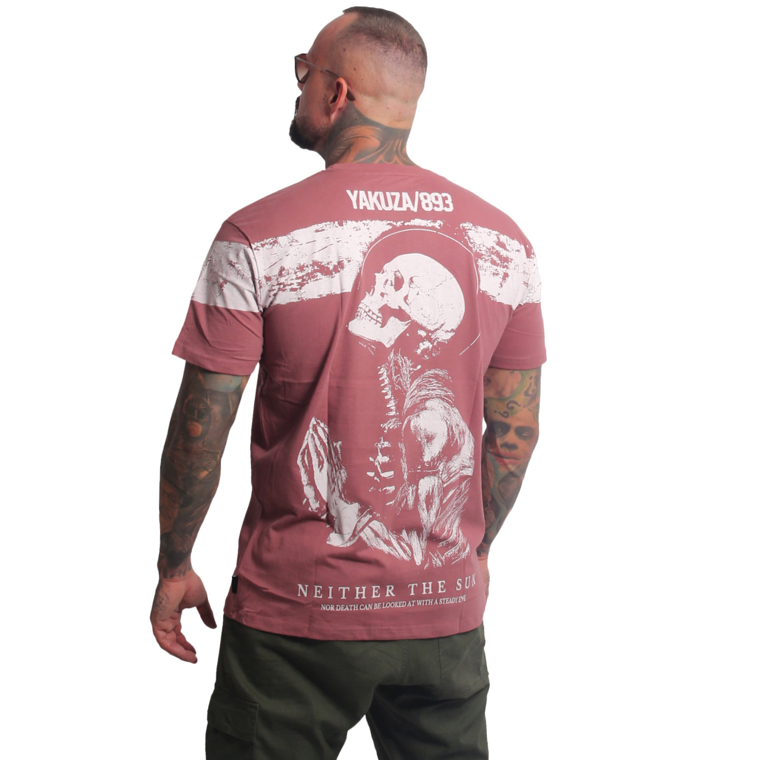 Pánské triko Yakuza Pray 26014 nocturne Velikost: XL