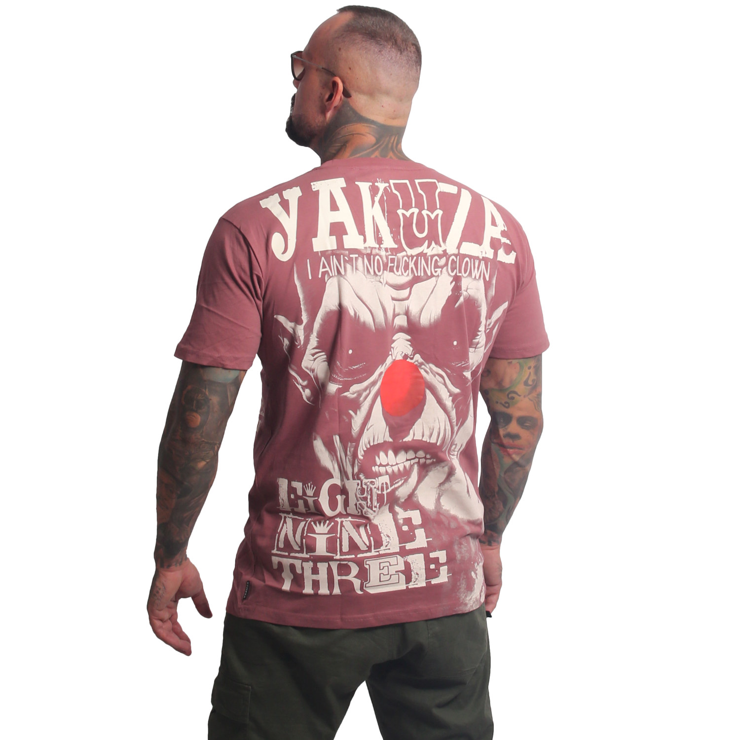 Pánské triko Yakuza Aint No Clown 26004 nocturne Velikost: 5XL