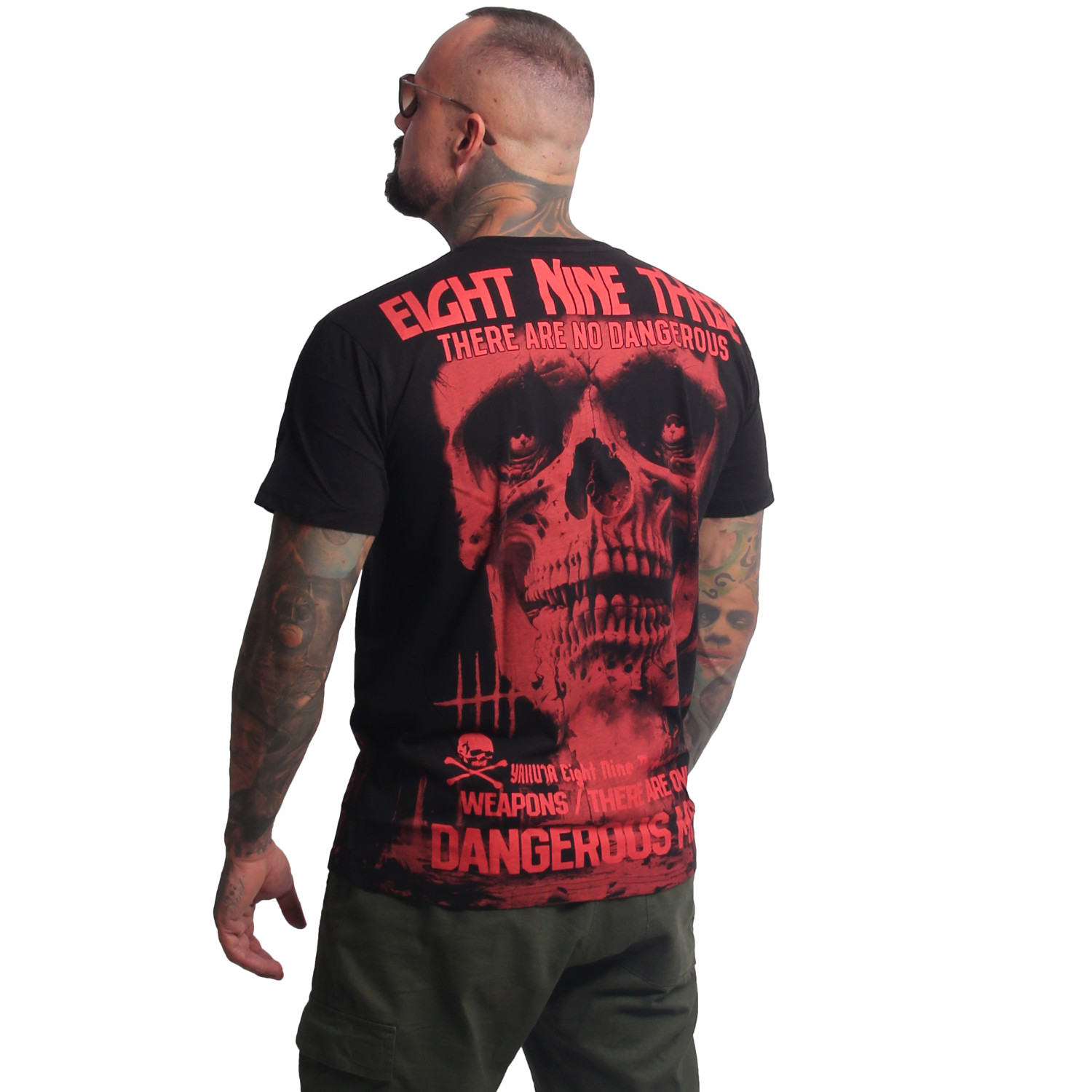 Pánské triko Yakuza Weapons Regular 26012 black Velikost: 5XL