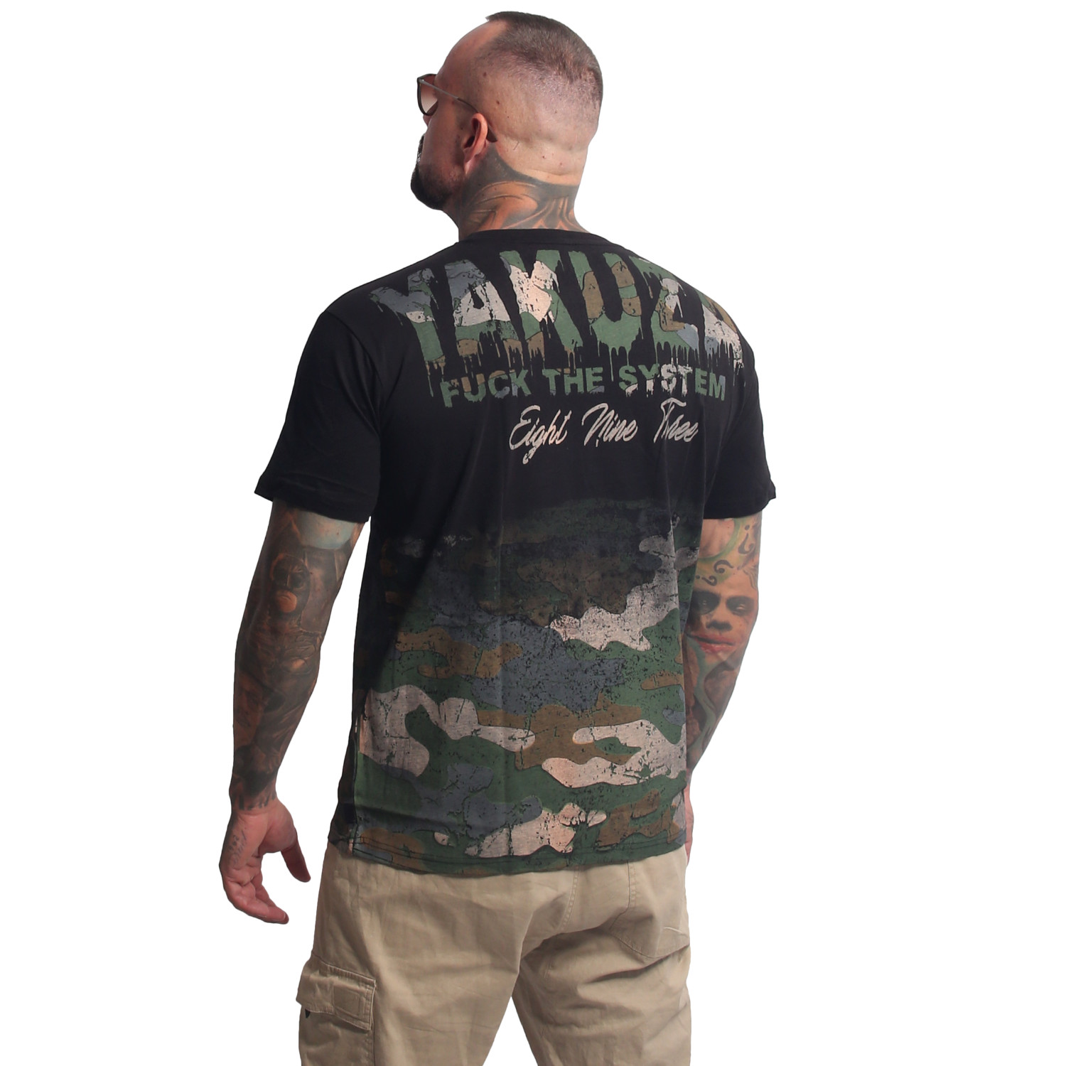Pánské triko Yakuza Silent Regular 26020 Velikost: 5XL