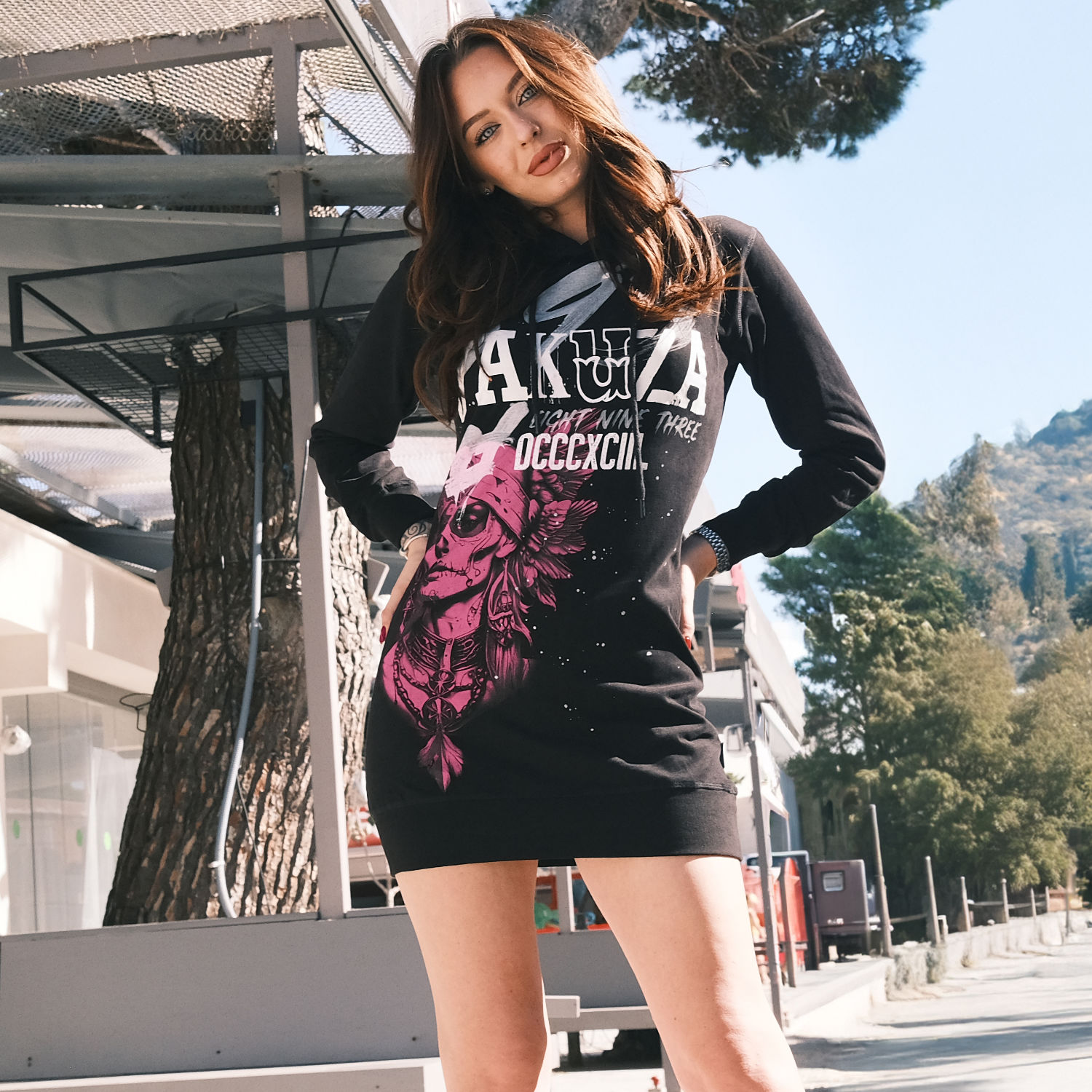 Dámská mikina Yakuza Gipsy Lite 26123 black Velikost: XS