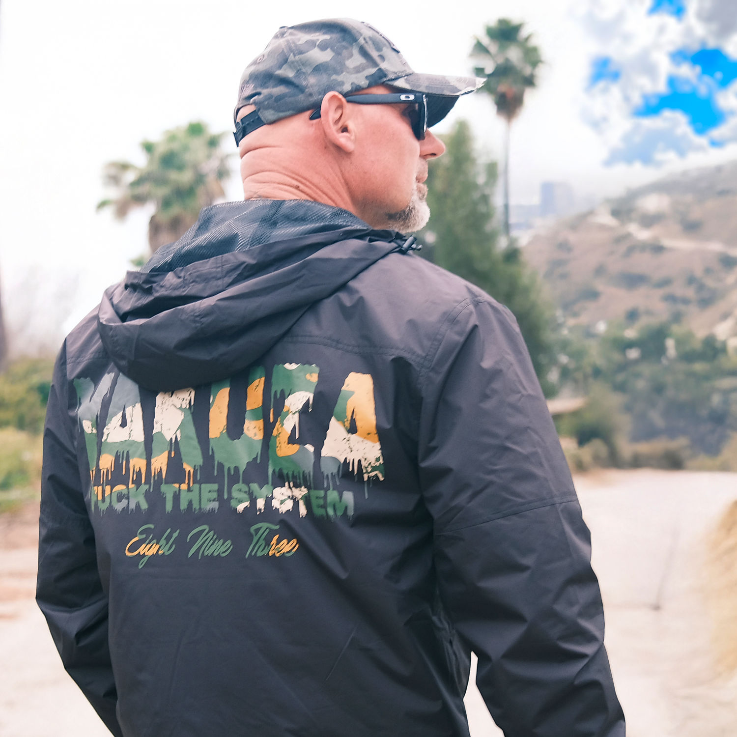 Pánská jarní bunda Yakuza Silent Windbreaker 26048 black Velikost: L