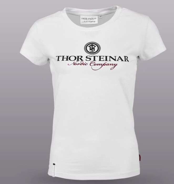Levně Dámské triko Thor Steinar Support weiss