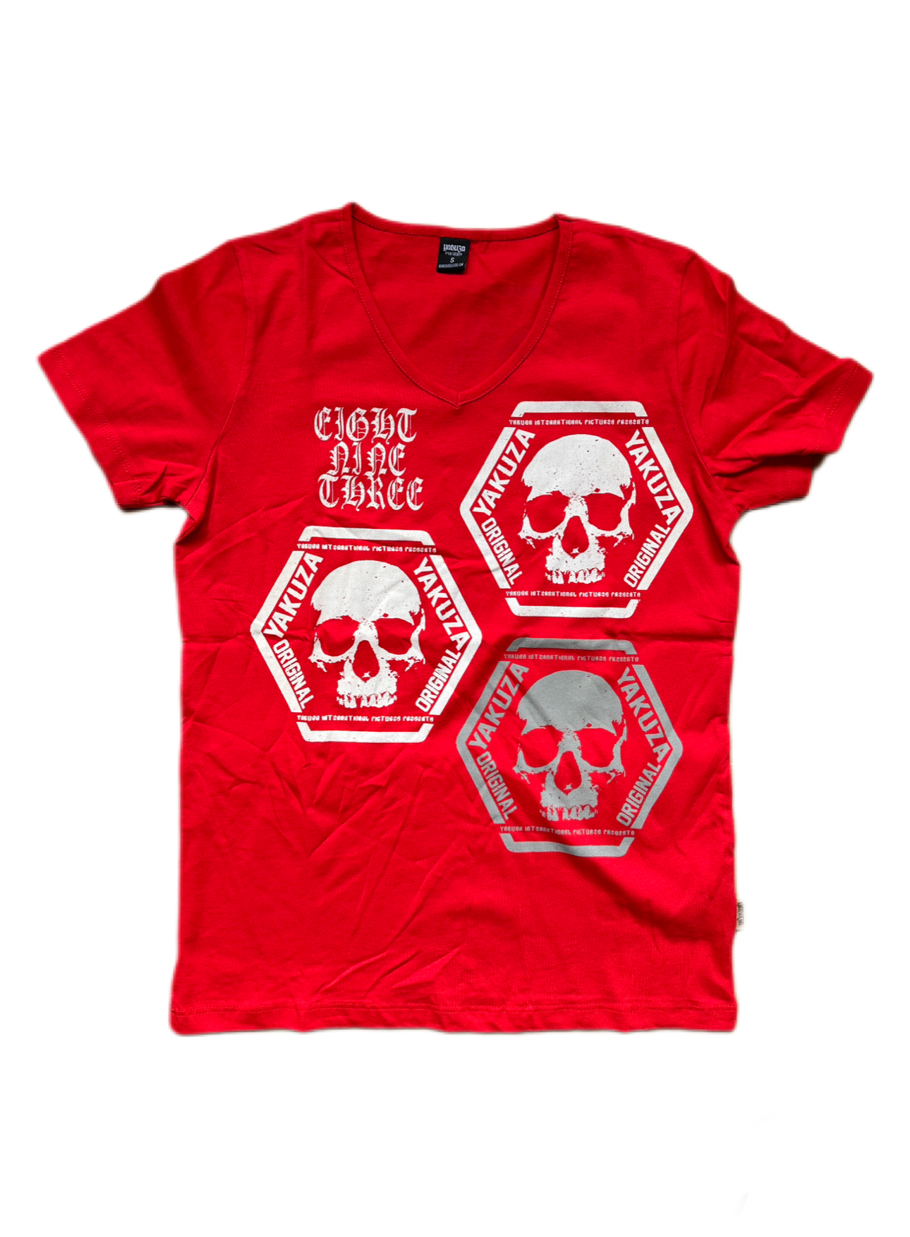 Levně Pánské triko Yakuza Original V neck red