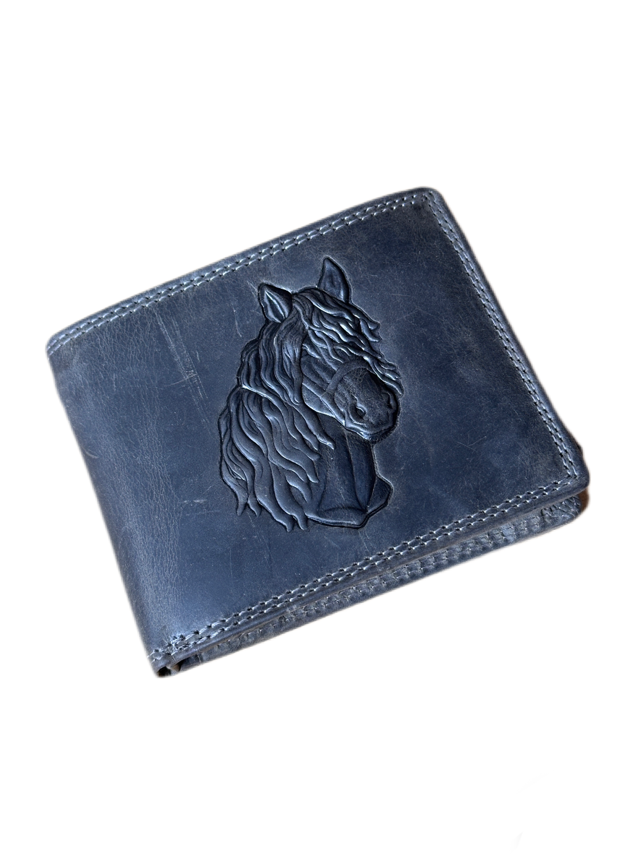 Levně Legal Life Kožená peněženka hand made s patinou horse black