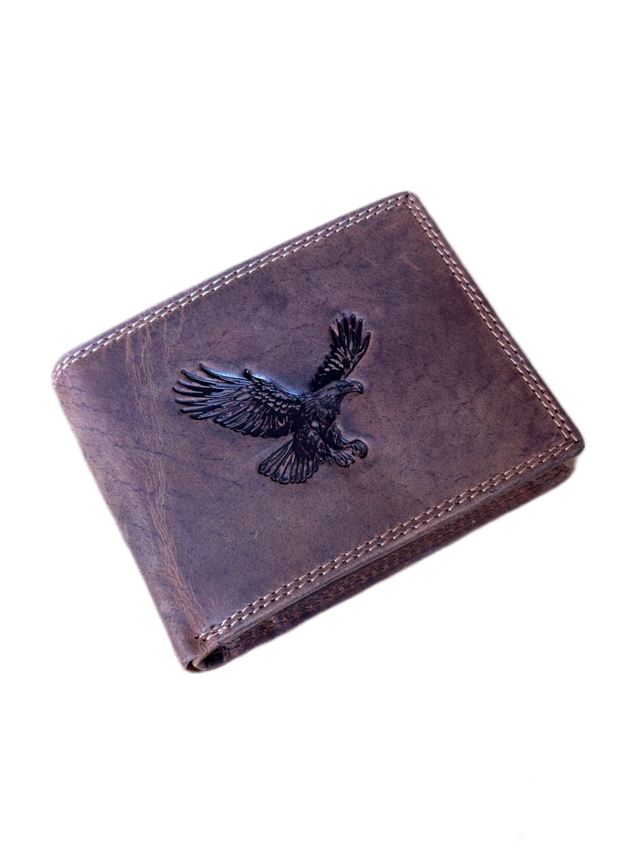 Levně Legal Life Kožená peněženka Eagle brown