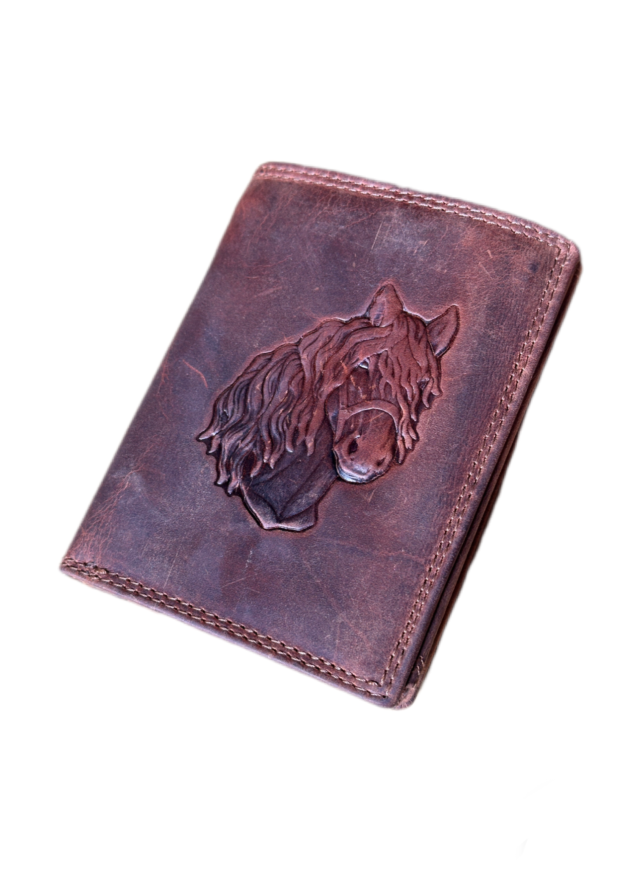 Levně Legal Life Kožená peněženka s patinou Horse brown