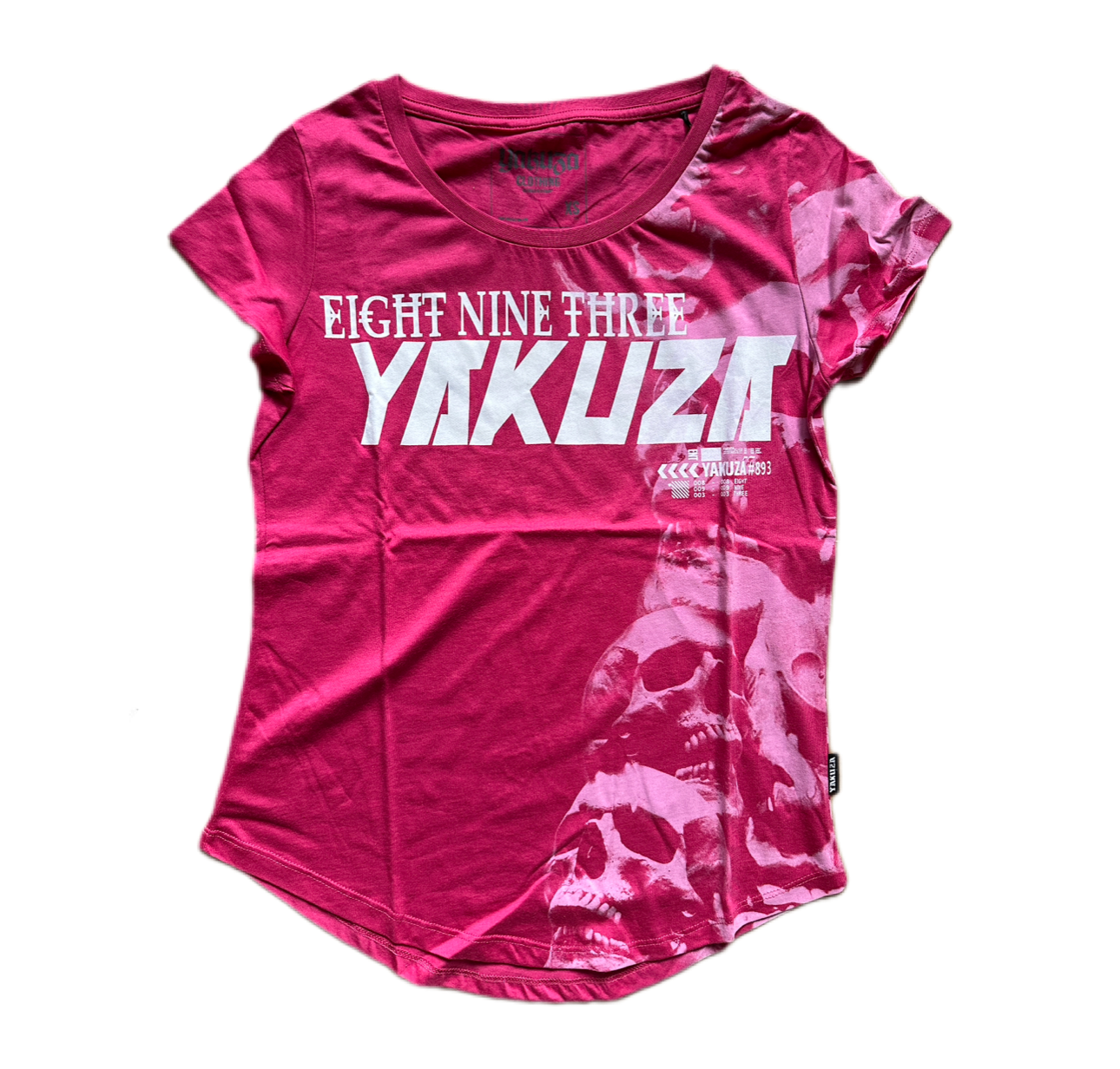 Dámské triko Yakuza Graveyard GSB 22129 rose red Velikost: L