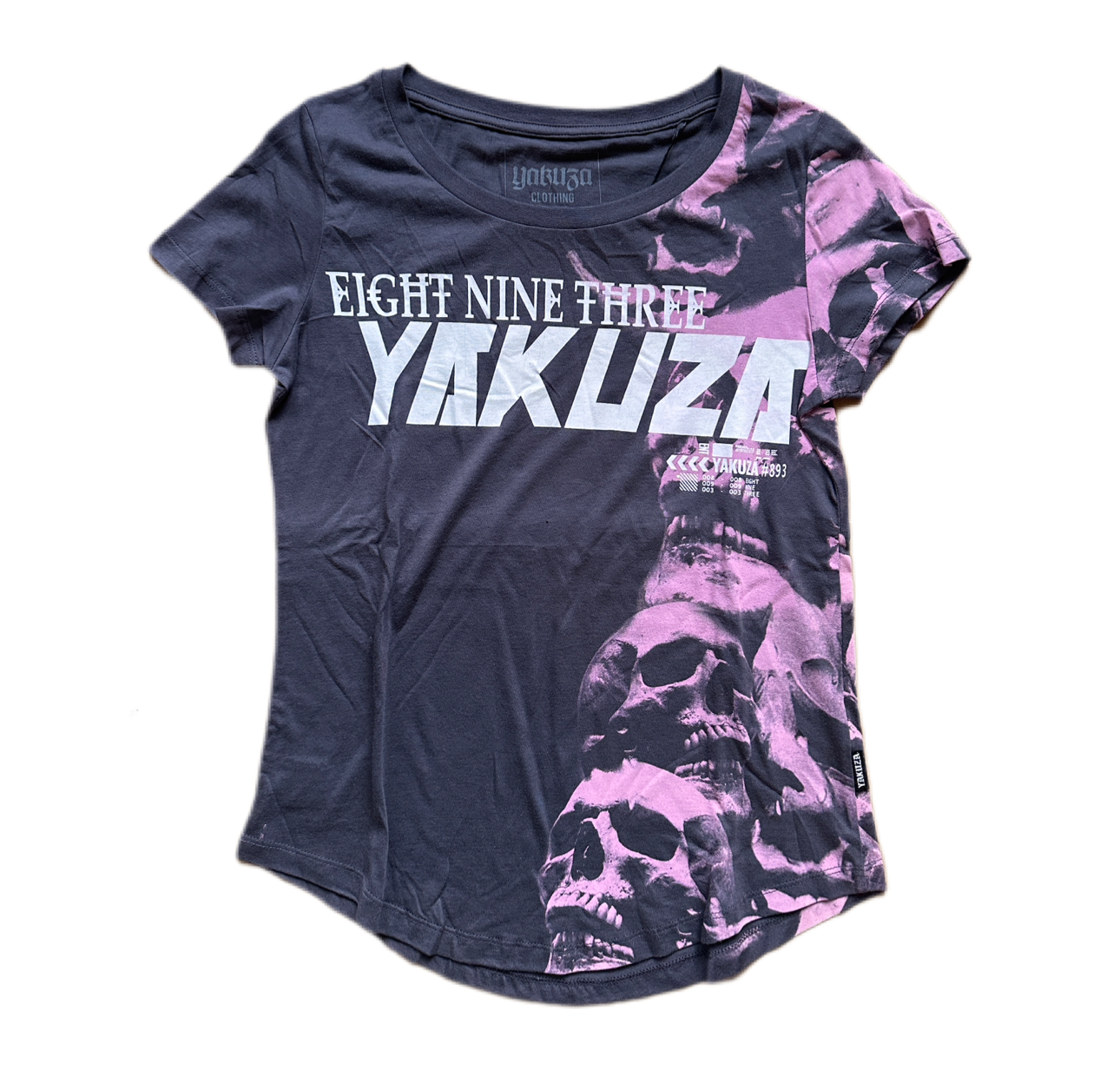 Dámské triko Yakuza Graveyard GSB 22129 anthracite Velikost: XS