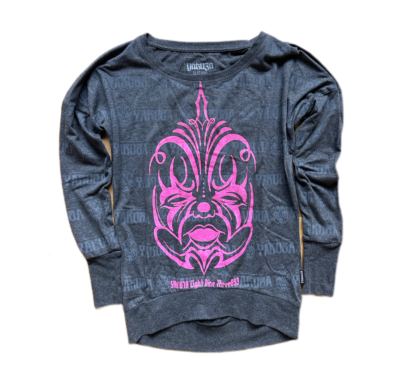 Levně Yakuza Dámské triko Totem Allover GLSB 20152 black