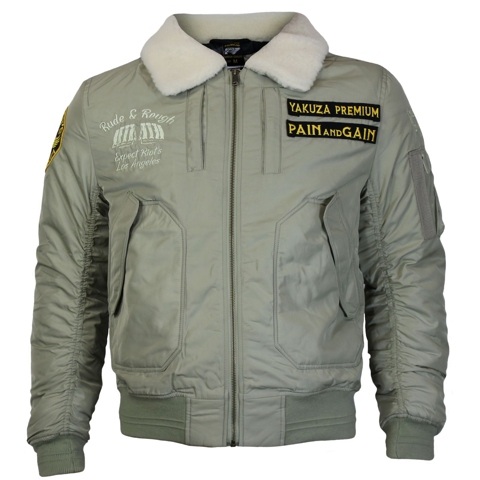 Pánská bunda Yakuza Premium 3965 light olive Velikost: S