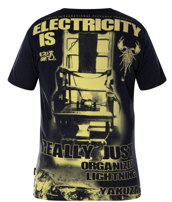 Pánské triko Yakuza Electricity 19030 parsian night