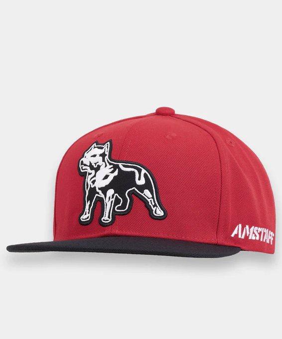 Amstaff Timus Snapback Cap Red Velikost: one size