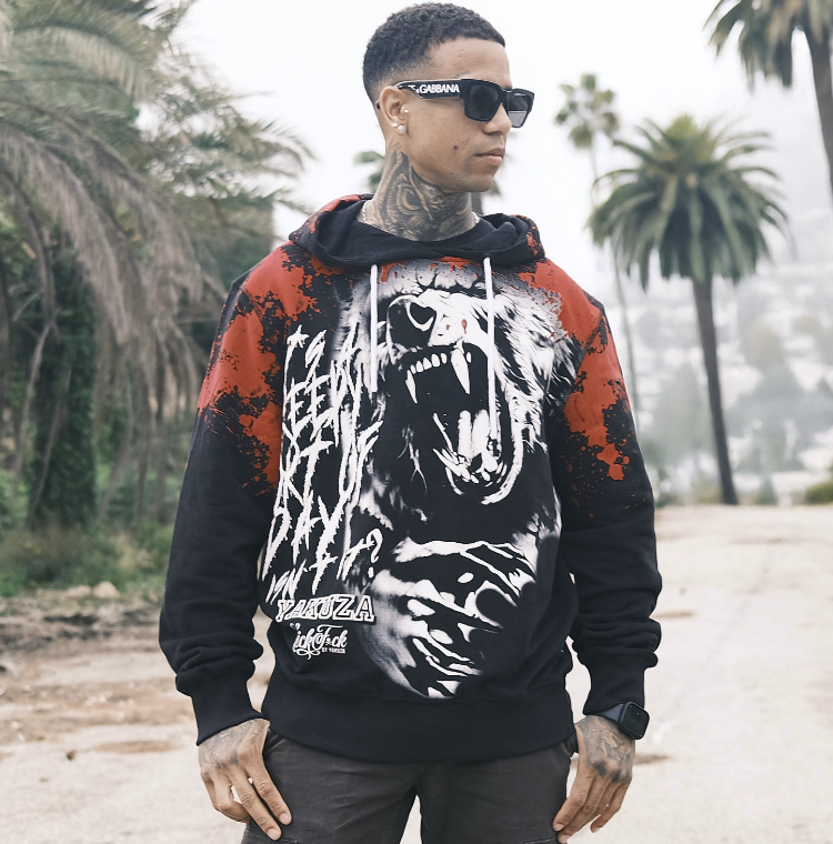 Levně Pánská mikina Yakuza Creepy 26031 black