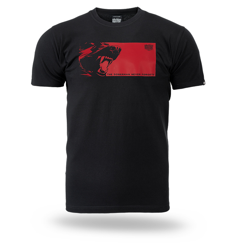 Levně Pánské triko Dobermans Aggressive Never Forgets TS379A