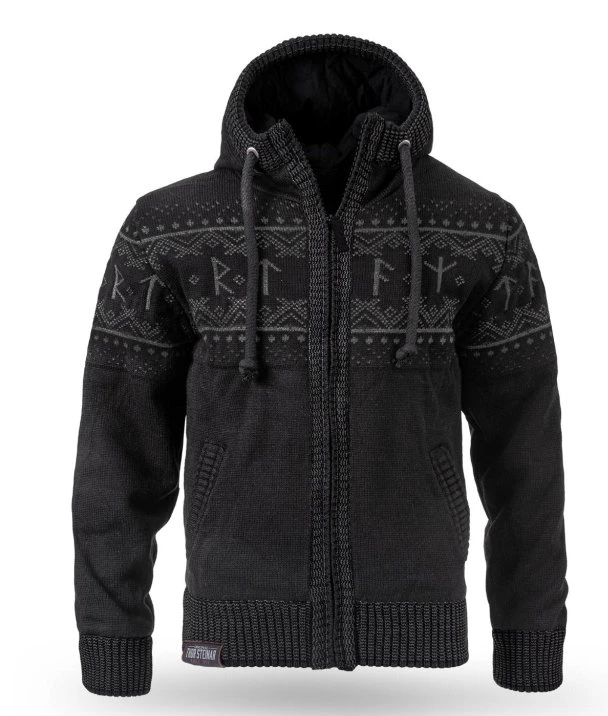 Pánský Thor Steinar Svetr Runa schwarz/grau Velikost: M