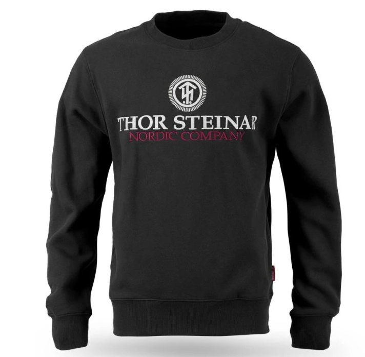 Levně Pánská mikina Thor Steinar Support schwarz