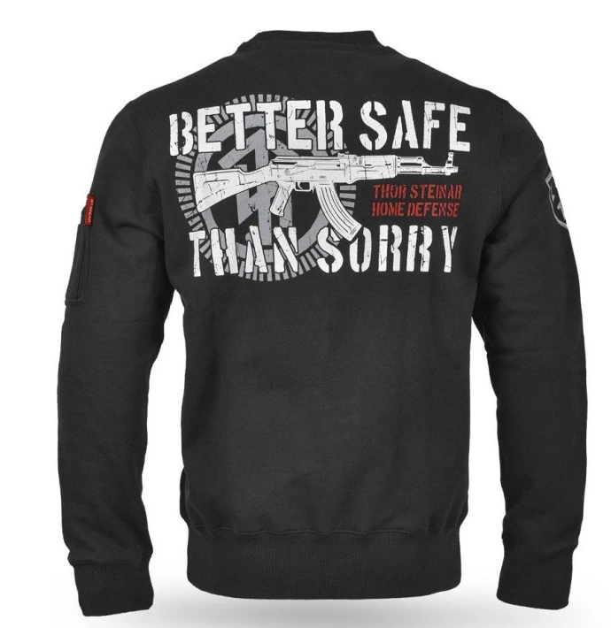 Levně Pánská mikina Thor Steinar Better safe schwarz