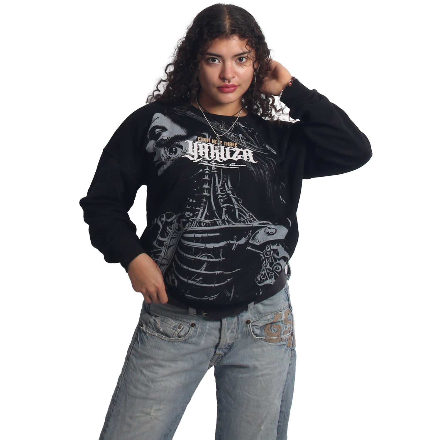 Dámská mikina Yakuza Insights 27101 black Velikost: 3XL