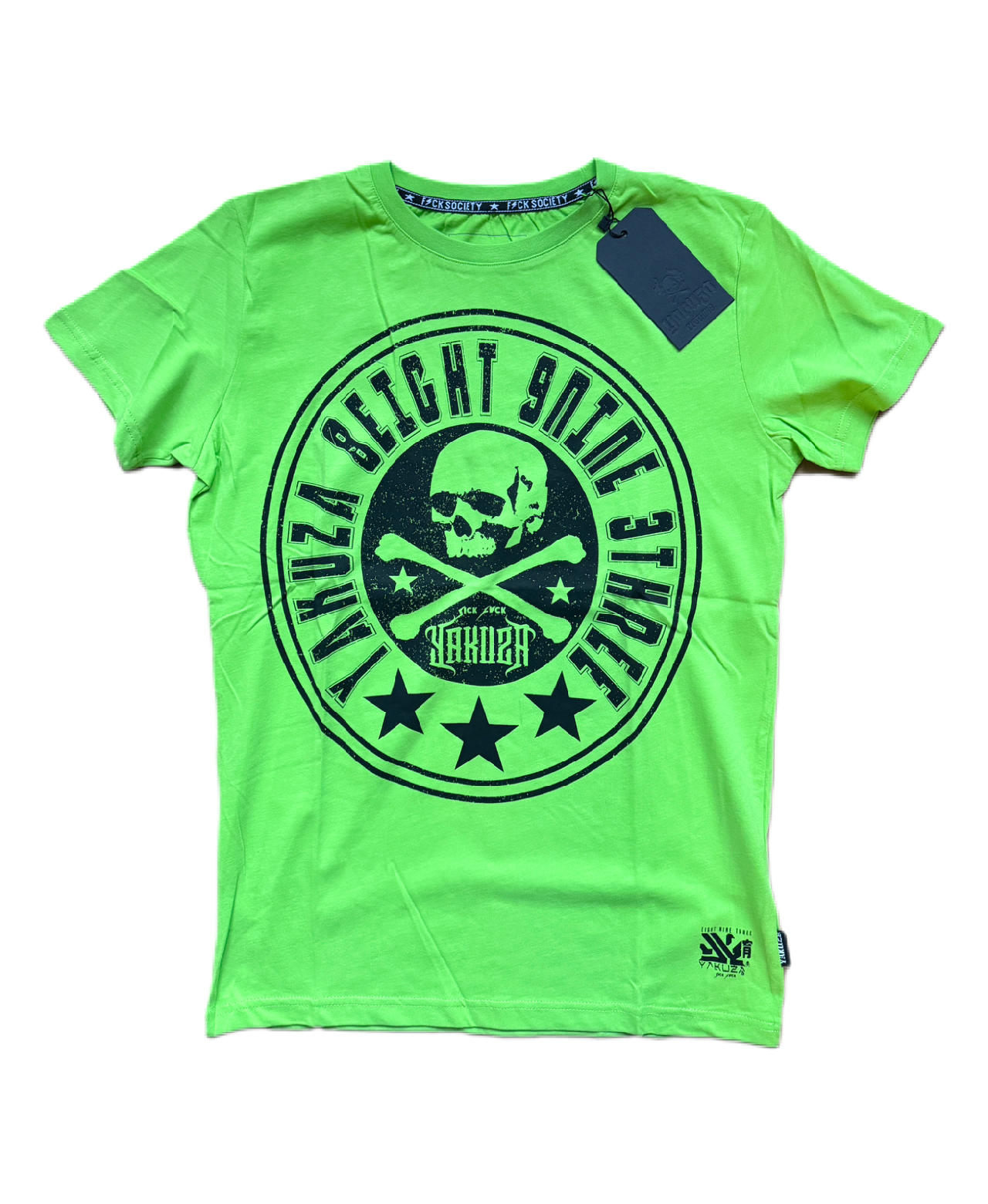 Pánské triko Yakuza TSB 17041 jasmina green