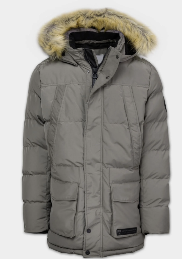 PitBull West Coast - pánská zimní bunda FOREST olive Velikost: M