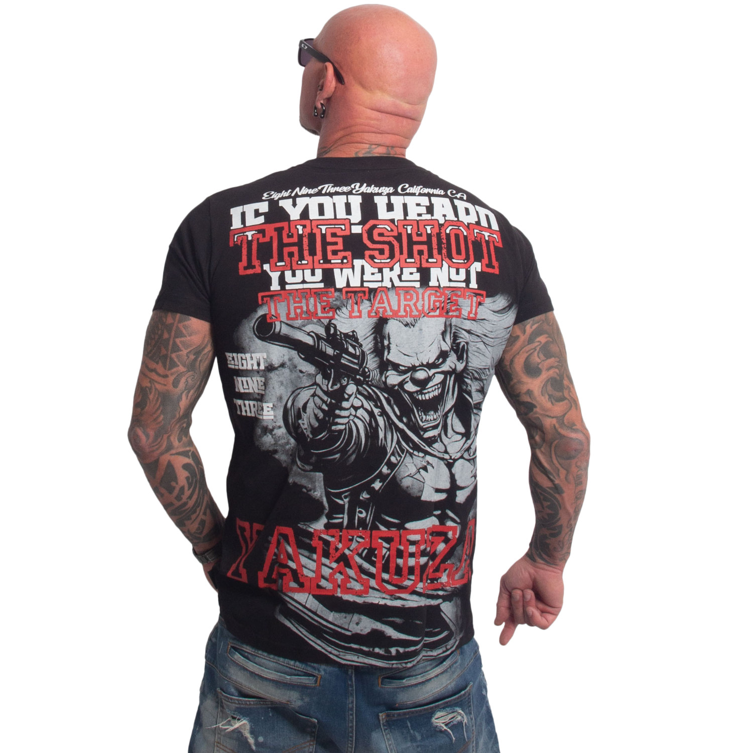 Pánské triko Yakuza Target Regular 27013 black Velikost: S