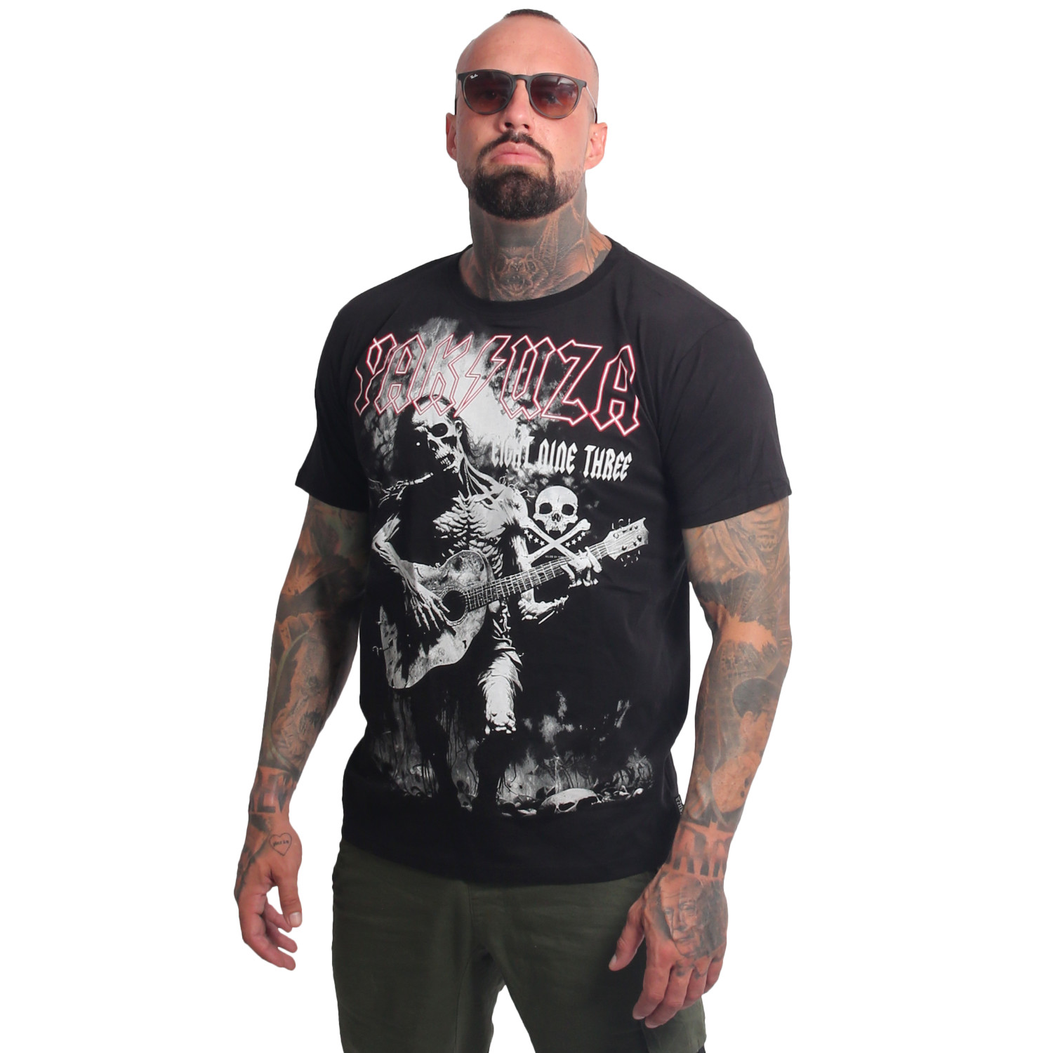 Pánské triko Yakuza Artist Acid Regular 27004 black Velikost: L