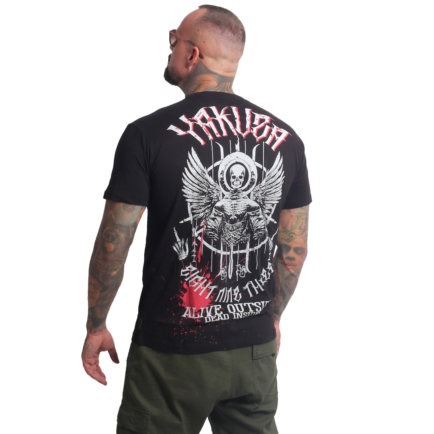 Pánské triko Yakuza Outside Regular 27001 black Velikost: 4XL