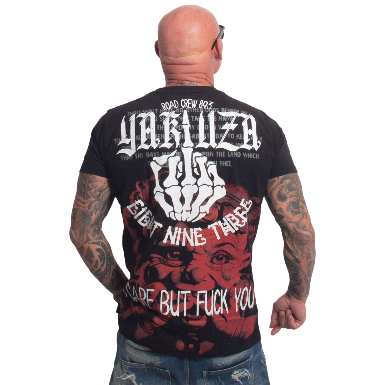 Pánské triko Yakuza Care Regular 27002 black Velikost: M